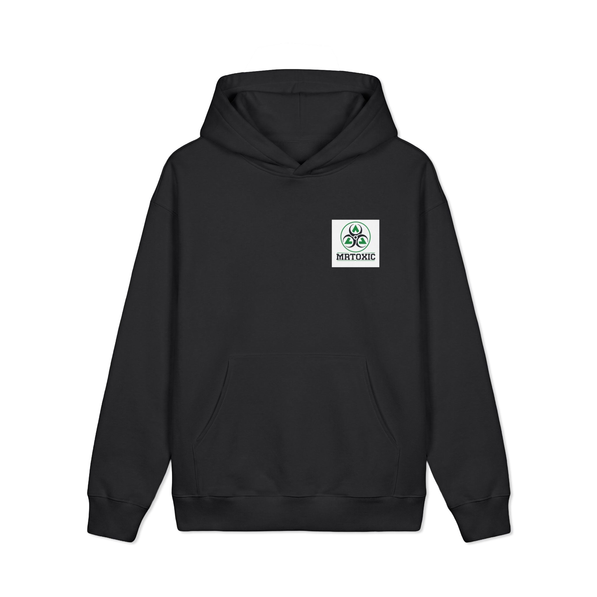 Biohazard Clinic Logo Hoodie — 'HERTOXIC' Chest Patch