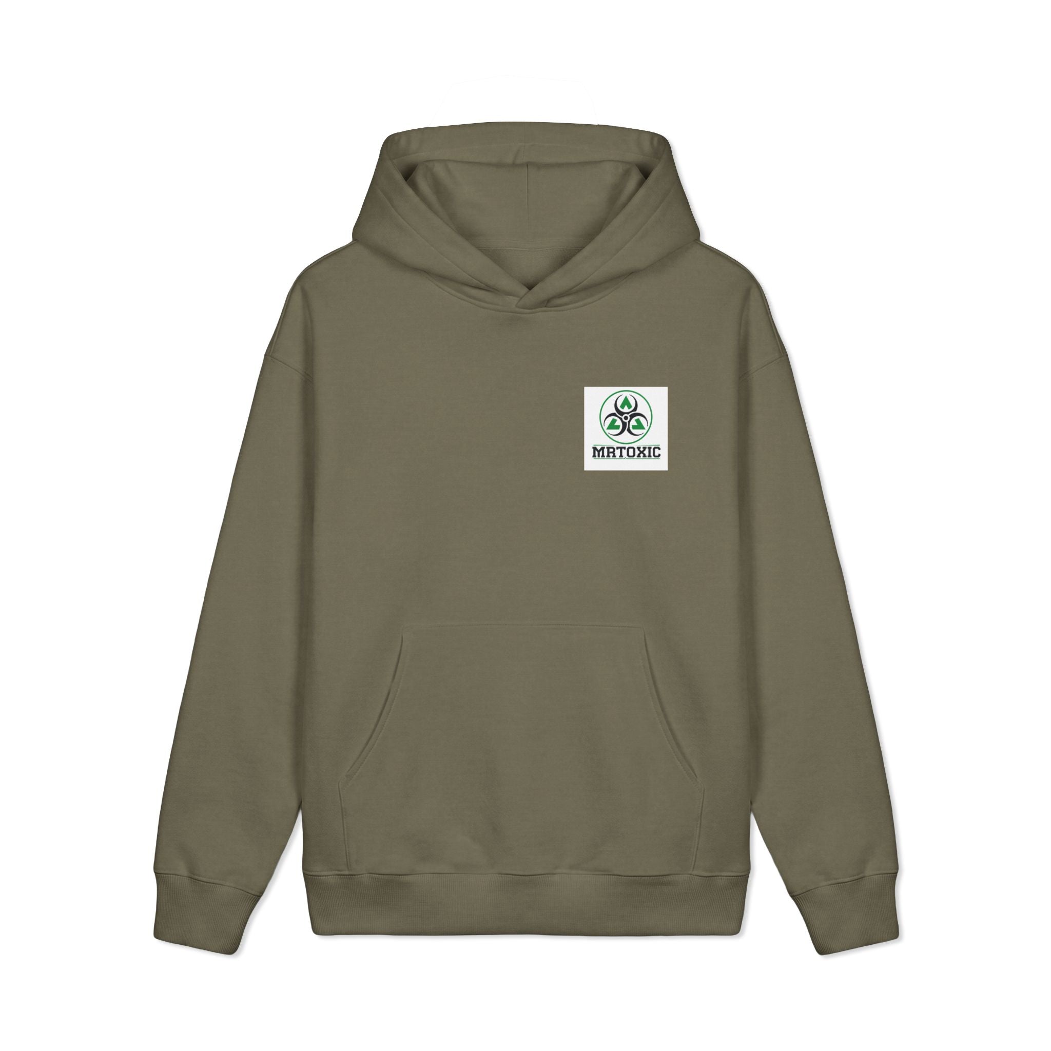 Biohazard Clinic Logo Hoodie — 'HERTOXIC' Chest Patch