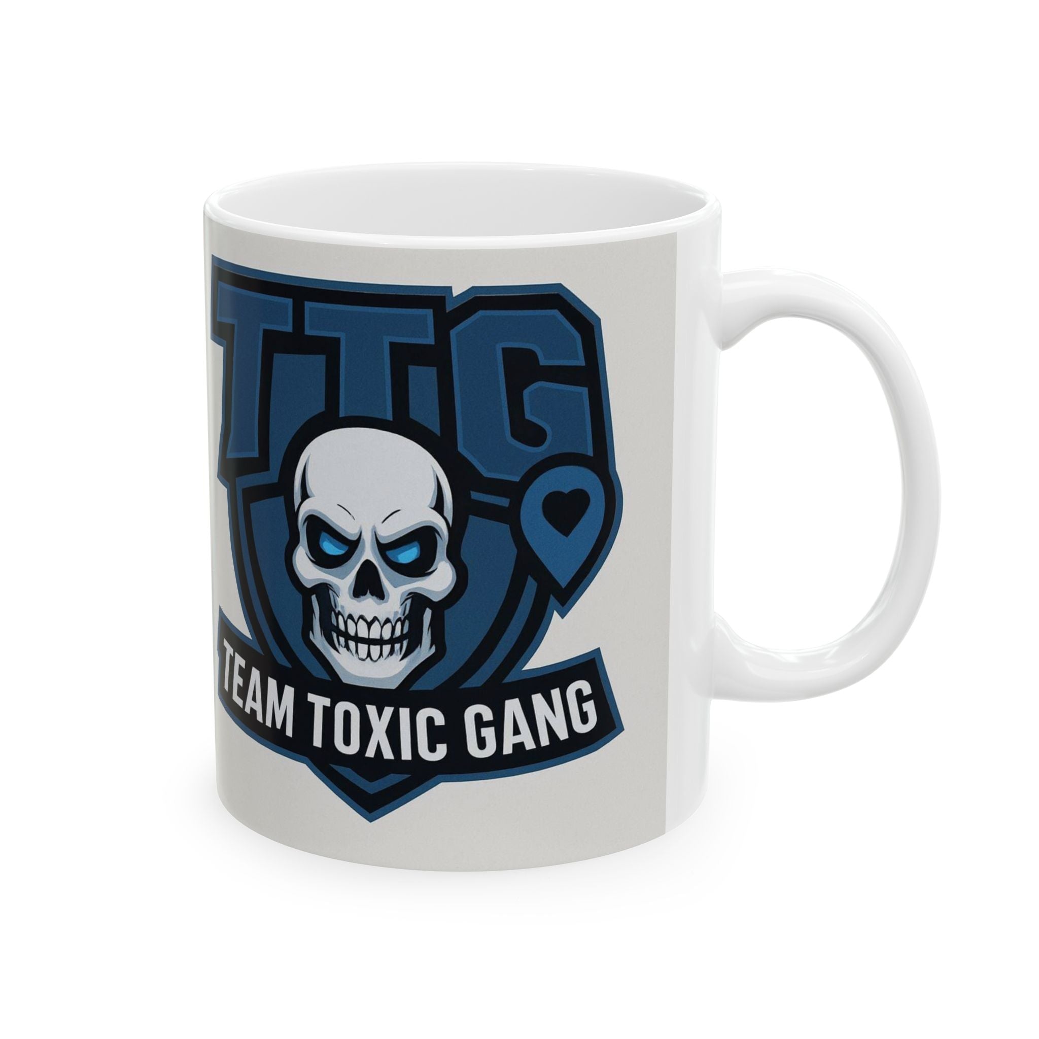 Team Toxic Gang Skull Coffee Mug